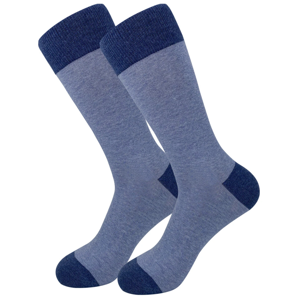 (image for) 5 Pairs Mens Cotton Striped Socks Business Dress Long Socks Soft Breathable Elastic Colorful Sock For Men Weat-absorbing Anti-odor Socks Novelty Funny Men's Socks Set Plus Size