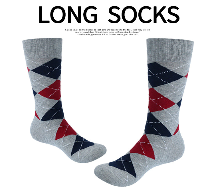 5-Pairs-Mens-Dress-Crew-Socks-Fashion-Colorful-Gentlemans-Socks-Comfy-Cotton-Long-Socks-Argyle-Print-2019734