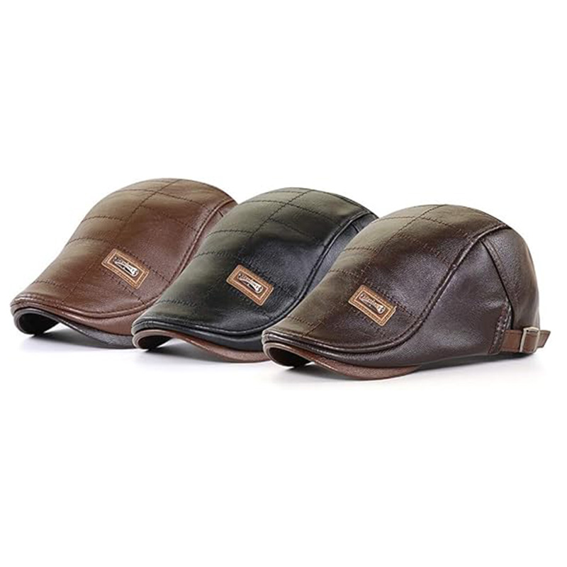 Collrown-Vintage-Berets-Mens-PU-Leather-Beret-Hats-Autumn-Winter-Adjustable-Hats-Mens-Visor-Warm-Fla-2025097