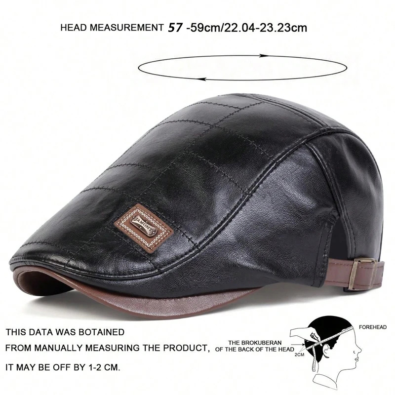 Collrown-Vintage-Berets-Mens-PU-Leather-Beret-Hats-Autumn-Winter-Adjustable-Hats-Mens-Visor-Warm-Fla-2025097