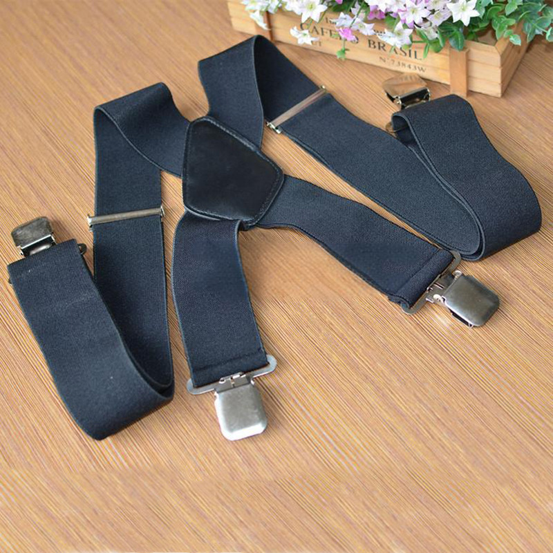 Mens-Suspenders-With-5cm-Widened-And-Comfortable-Elastic-Straps-Adjustable-4-Clips-For-Trousers-Clas-2022463